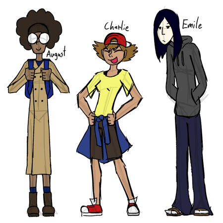 Ghost Hunters character concepts