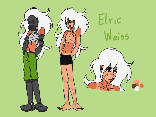 Elric Weiss reference sheet