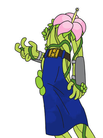 Cactus man