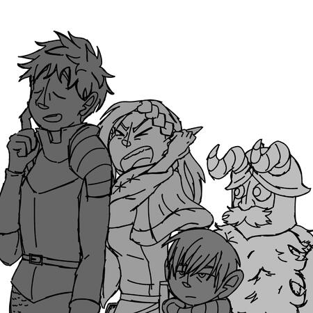 Adventuring team (Dungeon Meshi)
