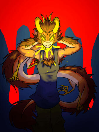 The head of the dragon