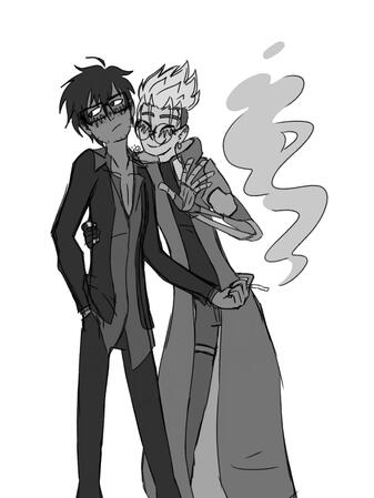 Vashwood doodle (Trigun Stampede)