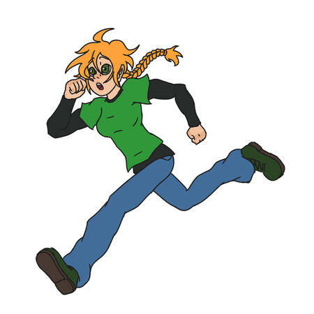 Runner girl
