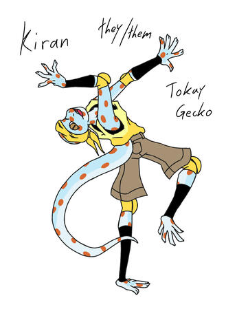 Kiran, Tokay gecko