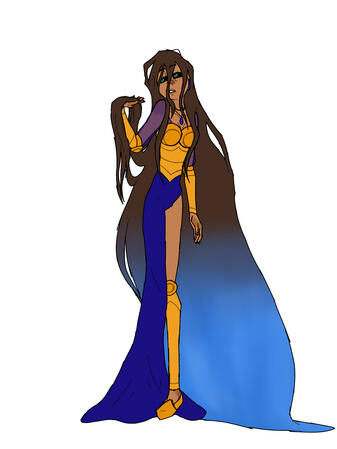 Akvo, goddess of the waters