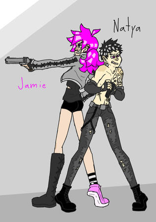 Jamie and Natya, duo