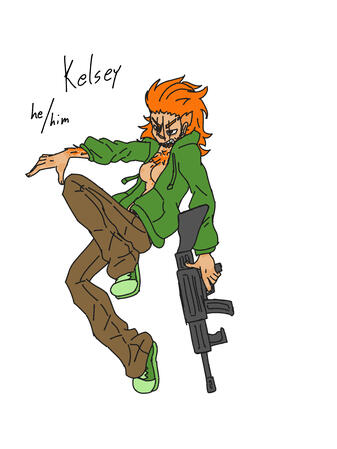 Kelsey, sharpshooter