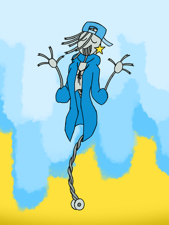 Teie, laid-back robot guy